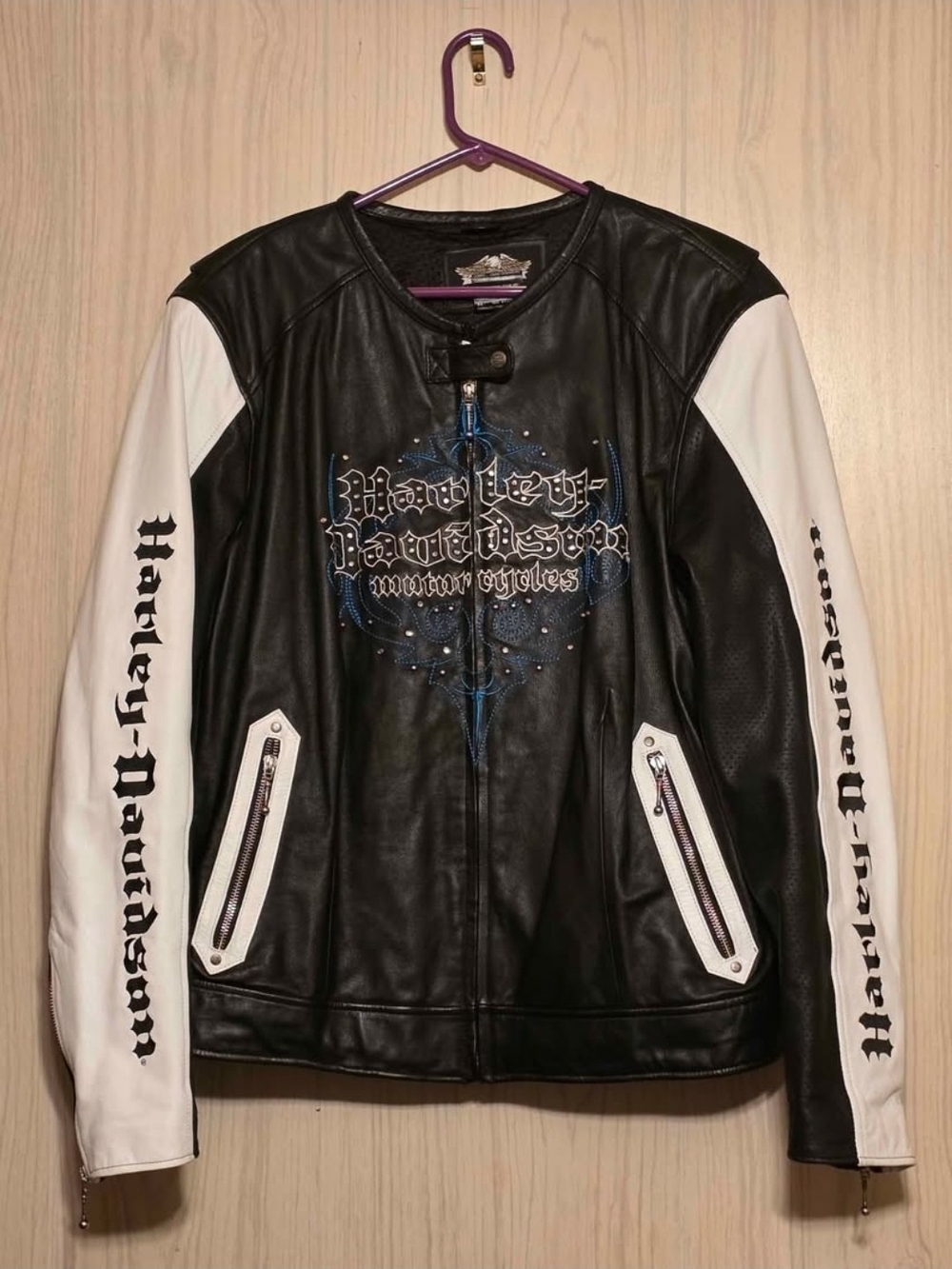Womens Harley Davidson Kaleidoscope Leather Jacket
